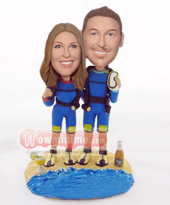 Scuba Diving cake toppers BW65 Scuba Diving cake toppers BW65